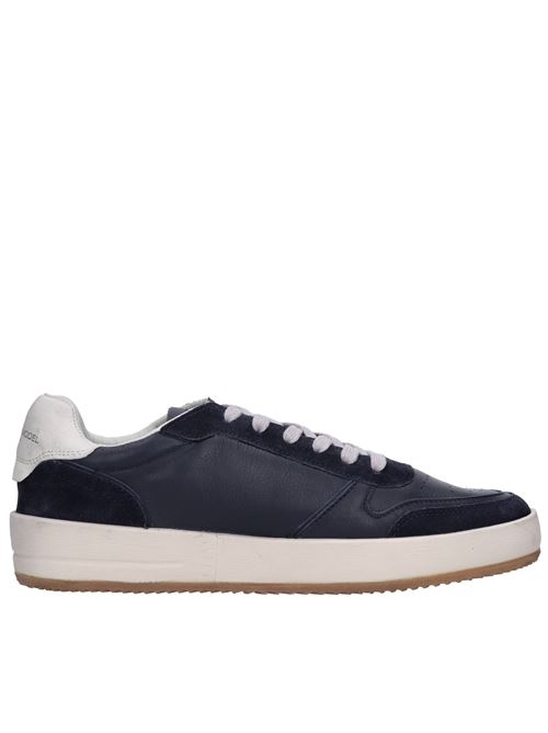 Sneakers in pelle e camoscio PHILIPPE MODEL | VNLU WX02BLU-BEIGE